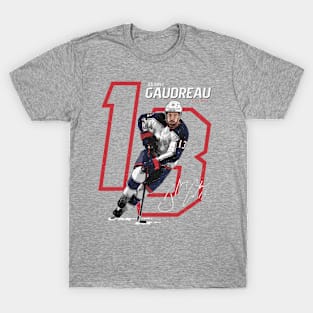 Johnny Gaudreau Columbus Offset T-Shirt